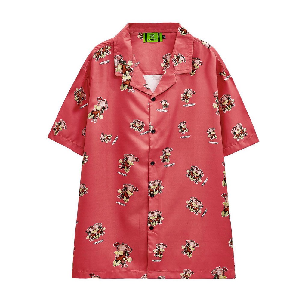 [CLIP THẬT] Áo sơ mi tay ngắn họa tiết CUPID tay lỡ, FORM UNISEX | BigBuy360 - bigbuy360.vn