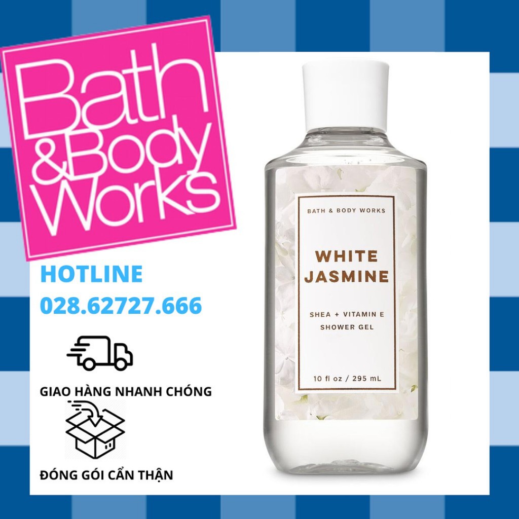 Sữa Tắm Bath And Body Works - White Jasmine Shower Gel (295ml)