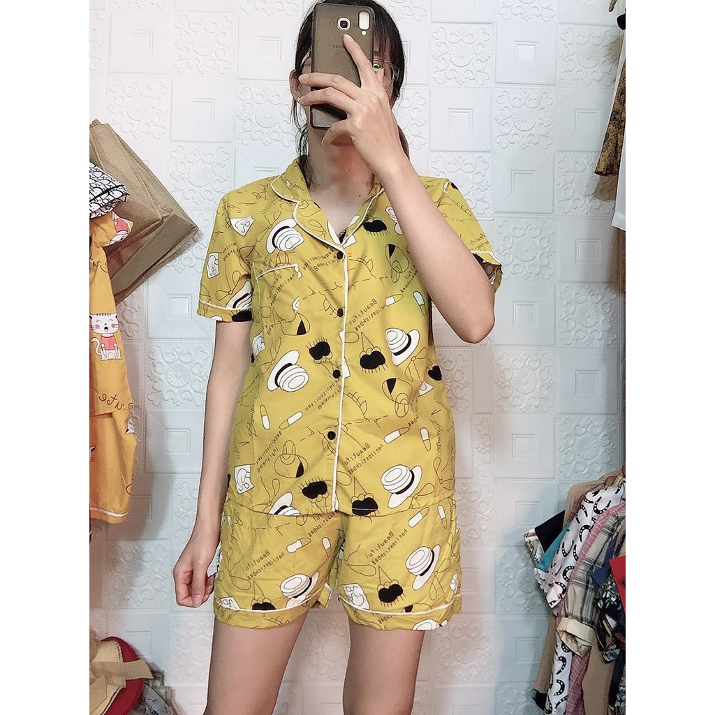 Bộ Pijama Kate Đùi Mặc Nhà