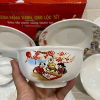 Bộ bát 9 món cao cấp- hàng km omo