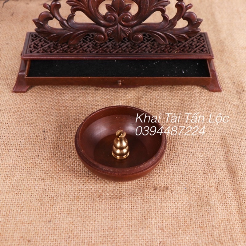 Lư Xông trầm , đốt trầm hồ lô treo bằng đồng phong thuỷ