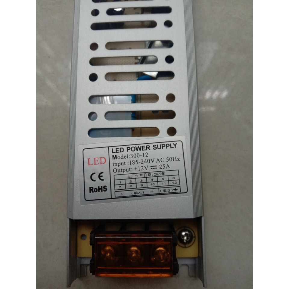 Nguồn tổ ong dẹp 12v từ 2A đến 33A