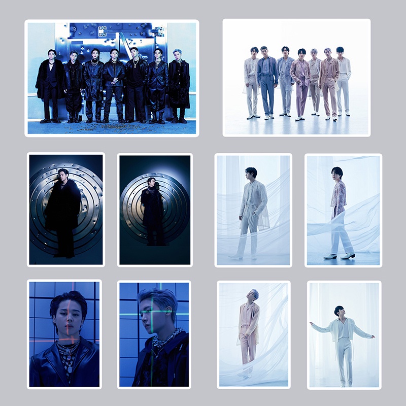 Set 100 Miếng Dán Hình BTS 2022 Trang Trí Dễ Thương