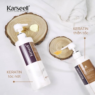 Phục hồi tóc thần tốc Keratin Karseell Maca ( Gel ) 500ml