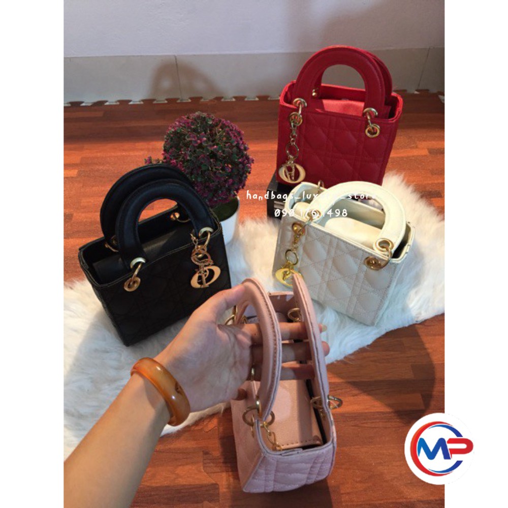 Túi Xách Nữ ❤️FREESHIP❤️ Túi Lady Vuông Trần Trám SP 34