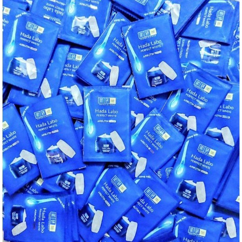 Bộ 3 gói mẫu dùng thử dưỡng trắng da Hada Labo