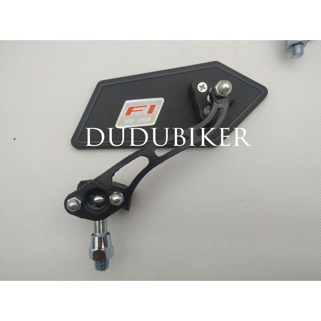 Gương chiếu hậu xe máy giá rẻ mẫu vát FI chân 10li ren xuôi nhiều màu sắc, bền bỉ chắc chắn