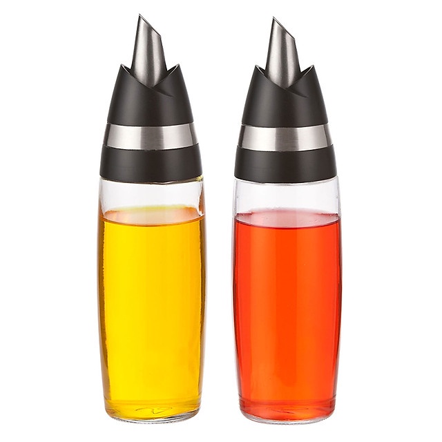 Bộ 2 Lọ Gia Vị Thủy Tinh Đựng Chất Lỏng Moriitalia 89362001 300ml - Bao bì không đẹp