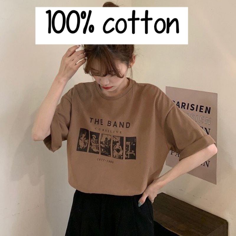 Áo thun tay lỡ form rộng unisex MSP14066