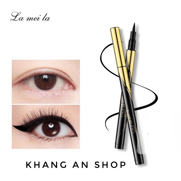 Bút kẻ mắt Lameila không lem, không trôi eyeliner pen