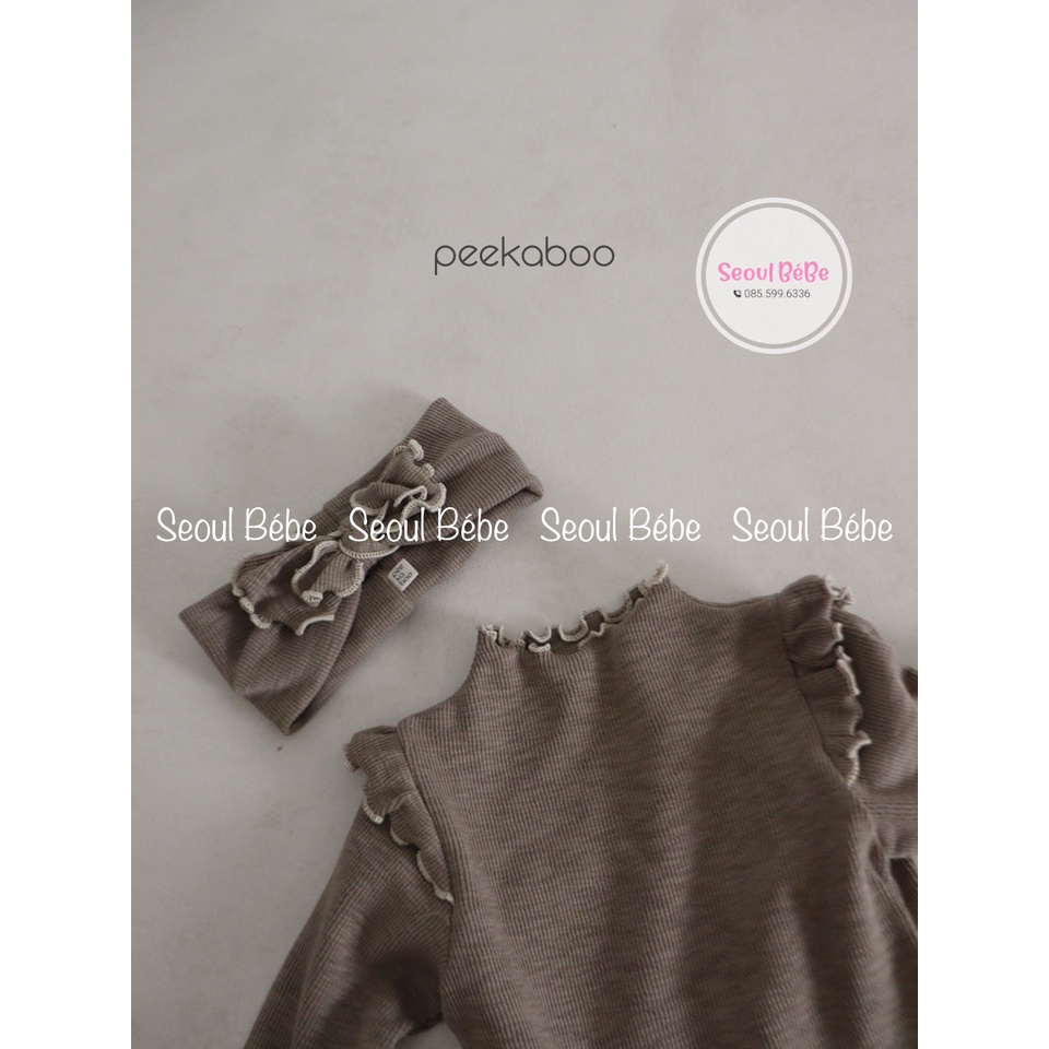 Bộ rời gân SHARON cho bé 8-20kg hãng Peekaboo thu đông 2022