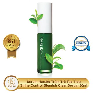 Serum Naruko Tràm Trà Tea Tree Shine Control Blemish Clear Serum 30ml - Bon91