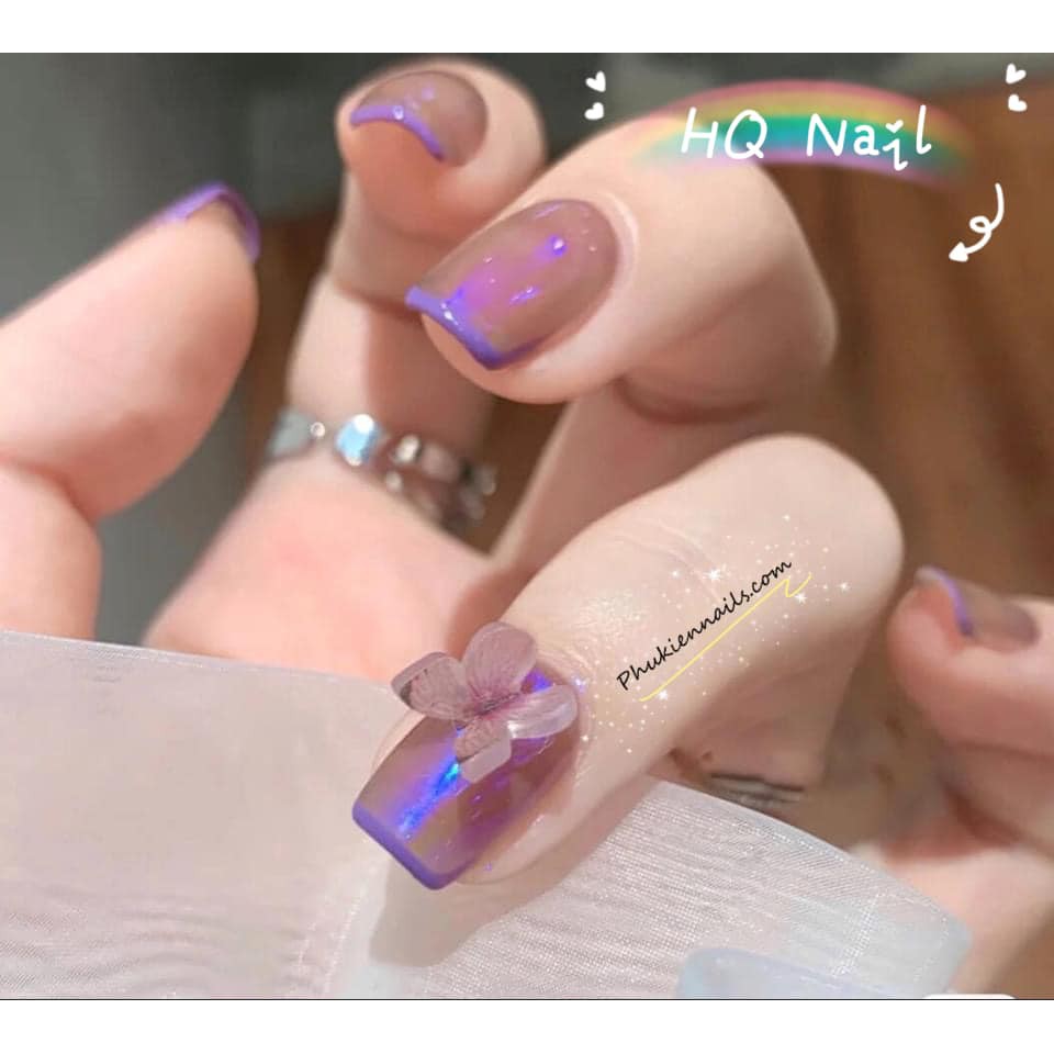 Nhũ tráng gương nén dạ quang 4in1 cực HOT cho thợ nail làm đẹp