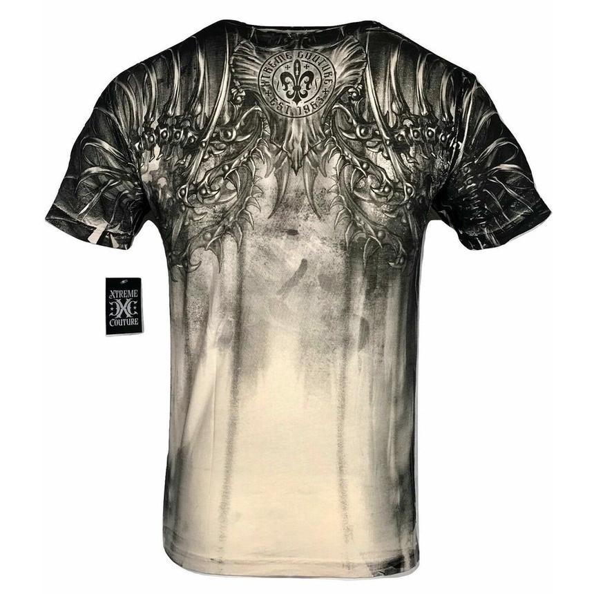 XTREME Áo Thun In Hình Đầu Lâu Cá Tính Cho Nam MMA S-3X40