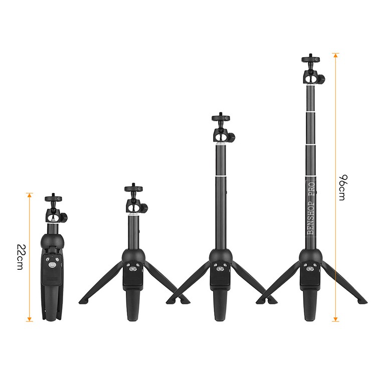 Gậy chụp hình đa năng kèm chân chính hãng Yunteng YT-9928 3 in 1