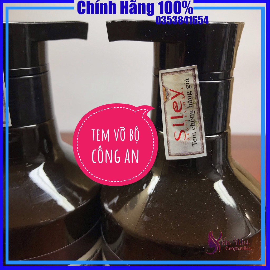 Dầu gội dưỡng tóc Siley Argan Oil dầu gội thảo dược ngăn rụng tóc 500ml, Mỹ phẩm tóc yến nhi