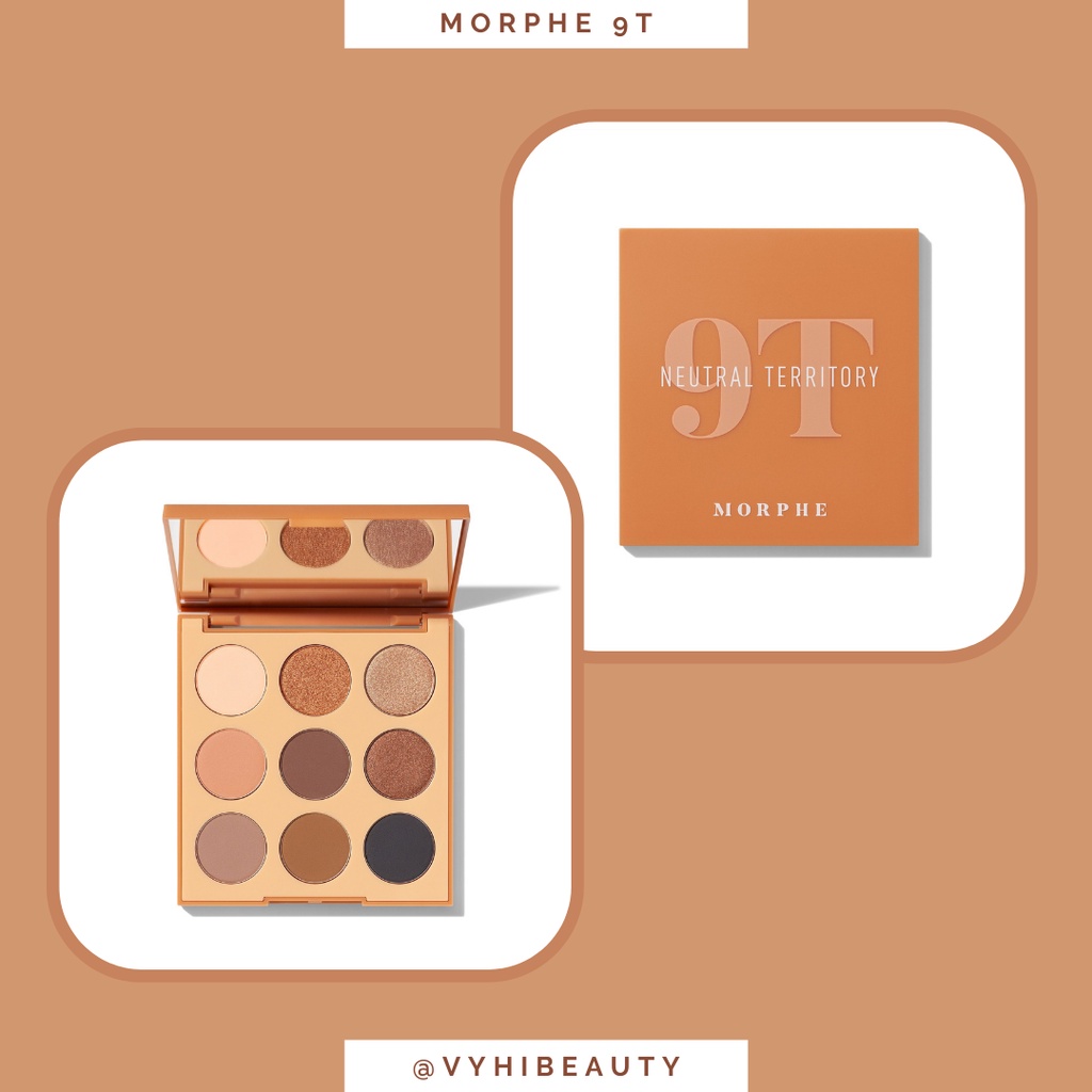 Bảng mắt Morphe 9T Neutral Territory Artistry 9 ô