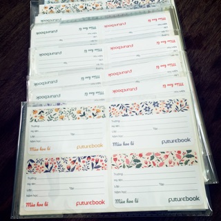 Giấy nhãn tập học sinh