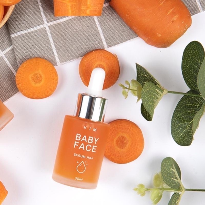 SERUM KIM BABY FACE HA+   Tinh Chất Truyền Trắng Sạch Mụn, Mờ Nám, Tàn Nhang