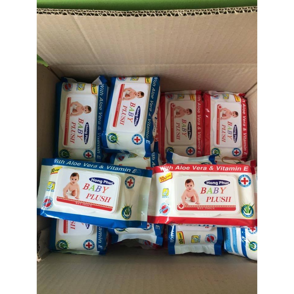 ⛔FLASHSALE⛔ Bịch 100 giấy ướt có nắp