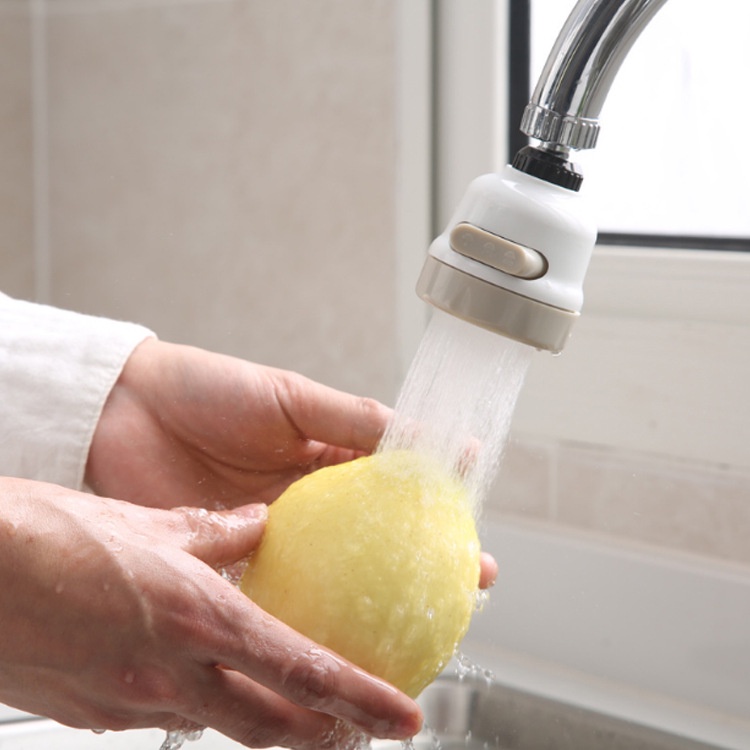 Đầu Vòi Nối Rửa Chén Bát Tăng Áp - 3 Chế Độ Phun - Xoay 360 Độ