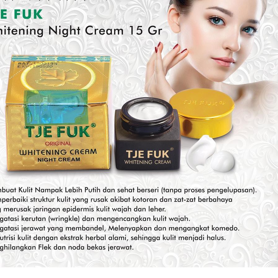 ➮ Kem Dưỡng Trắng Da Ban Đêm Tje Fuk ❊ | BigBuy360 - bigbuy360.vn