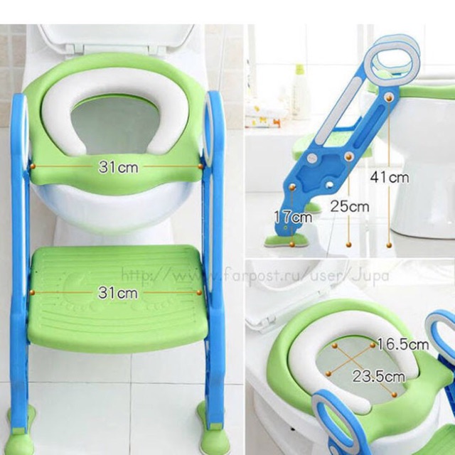 Ghế bồn cầu có thang
