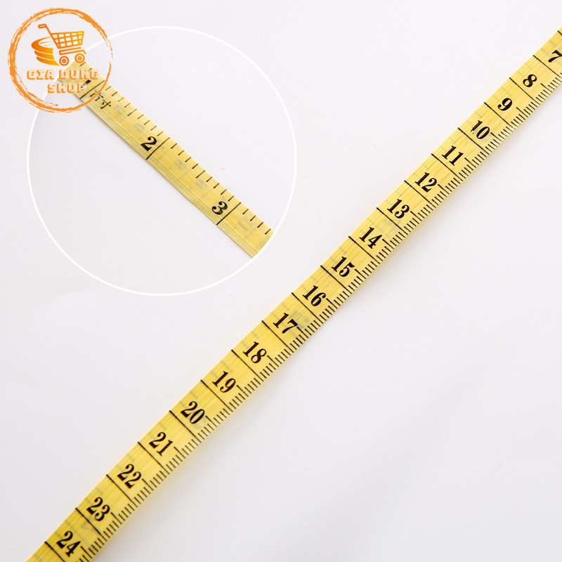 Thước Dây 1m50 Để May Đồ, Vật Dụng, Đo Vòng Eo Thon Gọn Rất Tiện Dụng