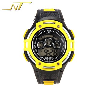 Đồng hồ thời trang dây nhựa nam điện tử NT - 9011 Ms44