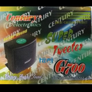 Loa treble thạch anh Century G700