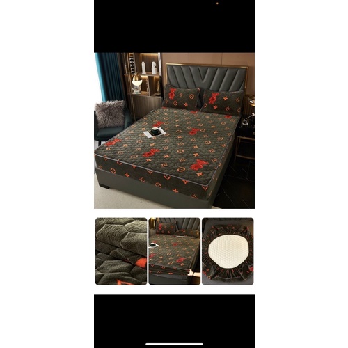 BỘ GA GỐI NỈ NHUNG BO CHUN CAO CẤP