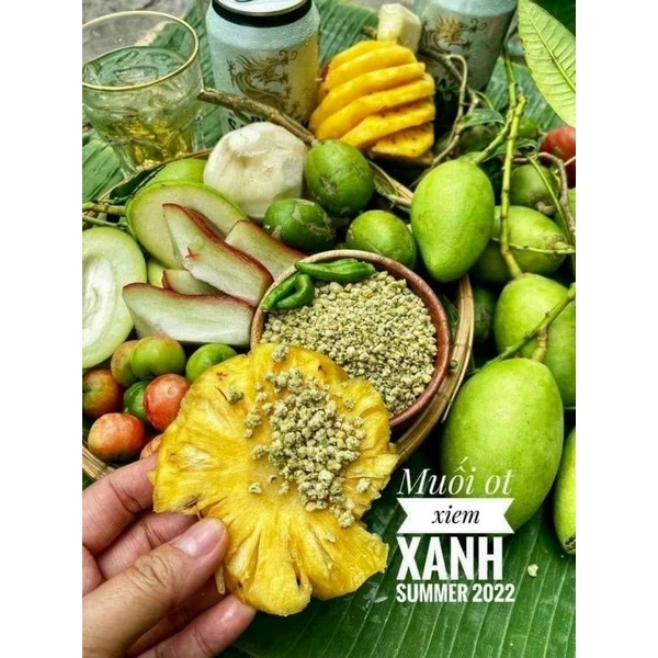 Set 2 Hủ Muối Chấm 2 Vị Xanh Đỏ [Có Bán Sỉ], [Loại Đặc Biệt] Hàng ngon nhà làm