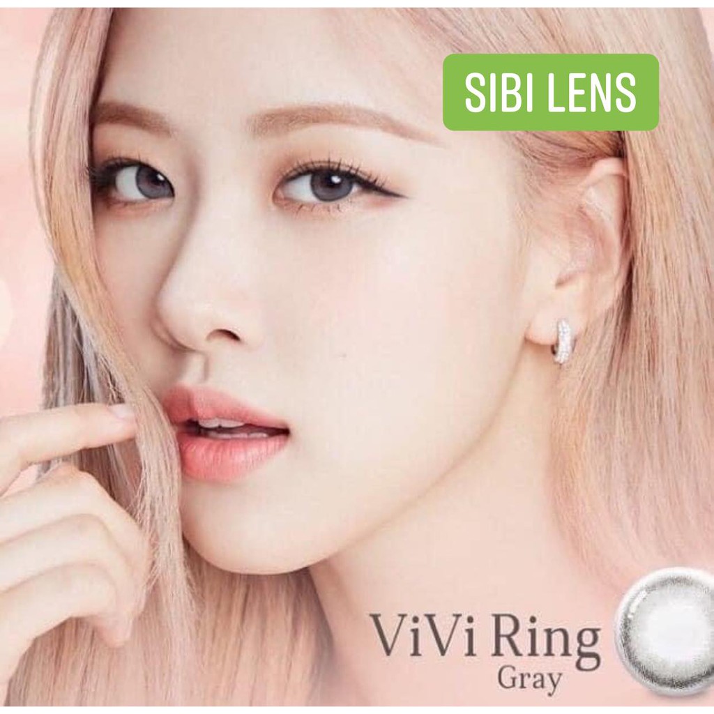 Lens ViVi Ring Gray - Lens Chuẩn Thái - Cam Kết Chính Hãng