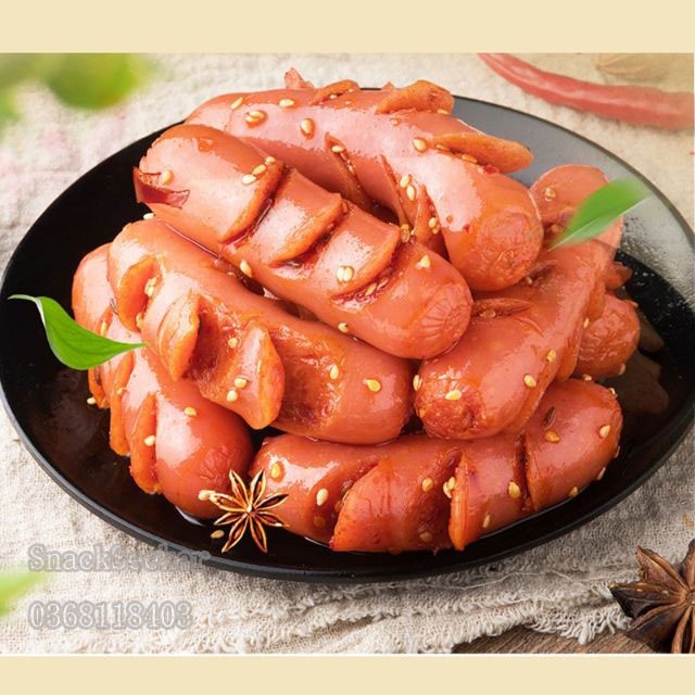 XÚC XÍCH HUN KHÓI Gói 20g- Đồ ăn vặt Trung Quốc - Xúc xích ngô cay ăn liền | BigBuy360 - bigbuy360.vn