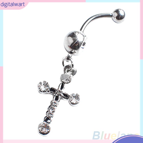 Khuyên Rốn Thép Phẫu Thuật Hình Thánh Giá