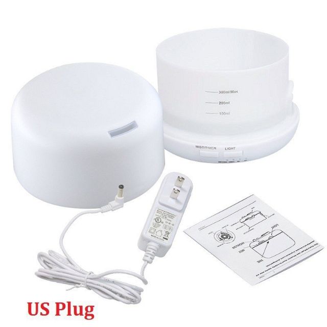 MÁY XÔNGTINH DẦU PHUN SƯƠNG TRU TRONG 500ML GIÁ RẺ