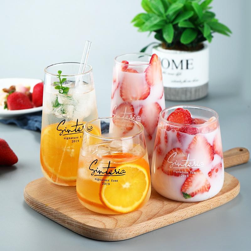 Cốc thủy tinh chịu nhiệt Sinteria phong cách đơn giản
