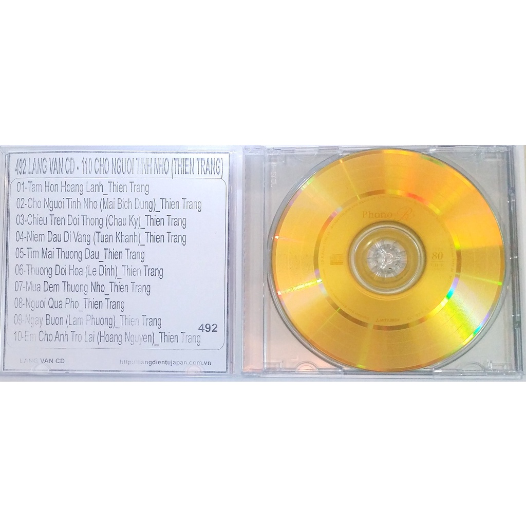 Bộ 7 dĩa ca sĩ thien trang