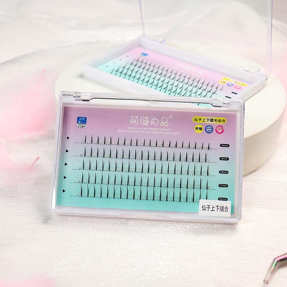 FALLFORBEAUTY Fairy Eyelashes DIY Long Lasting Segmented Soft Fiber Mixed Model C Curl Home Eyelash Extension Tool