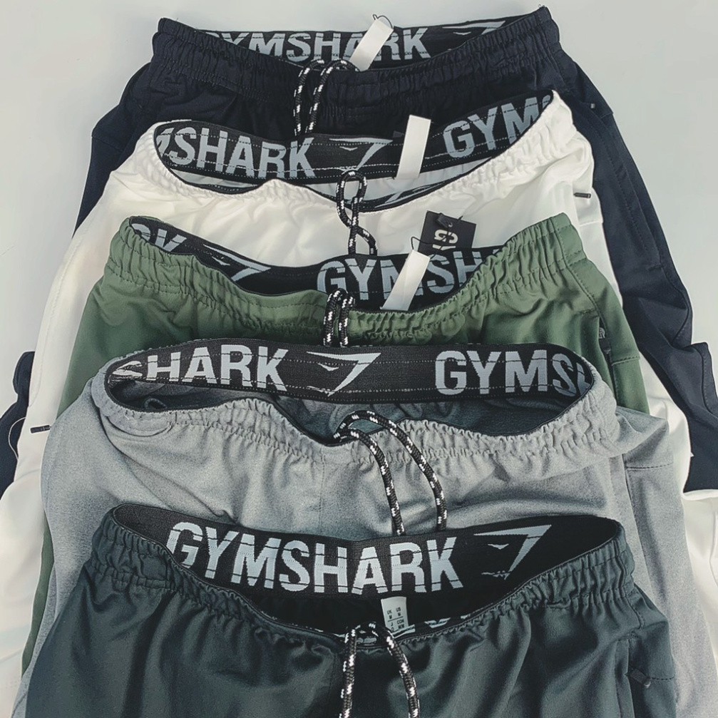 Quần Đùi Thể Thao Nam Gym.Shark Tập Gym, Chạy Bộ, Chất Đẹp Co Giãn 4 Chiều Có Túi