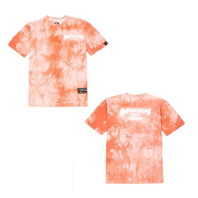 Áo thun loang màu form rộng tay lỡ nam nữ Phông tiedye Unisex phản quang Local Brand Chính Hãng Mi Midori