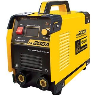 Máy hàn que điện tử Inverter Hồng Ký HK 200A