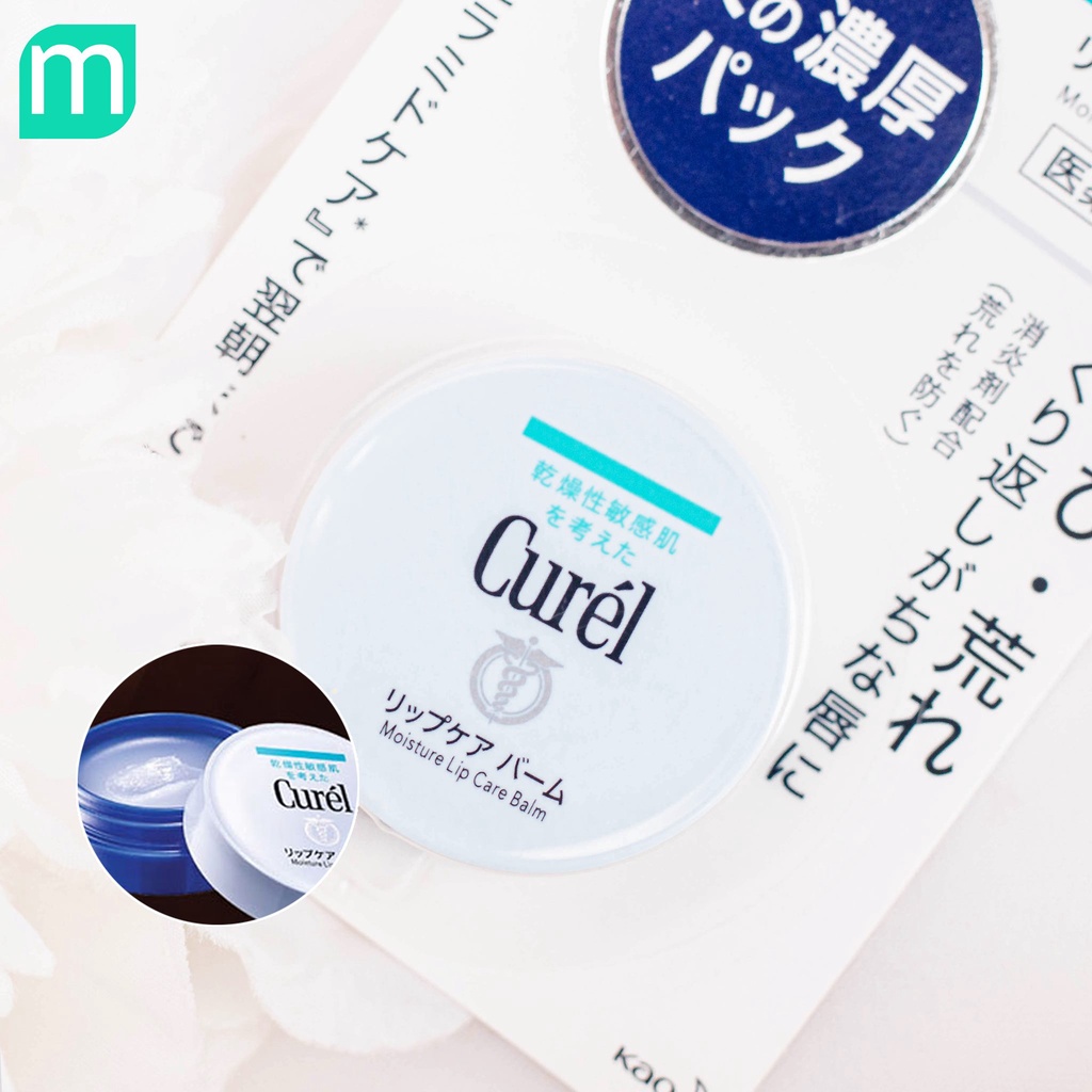 DƯỠNG MÔI CUREL MOISTURE LIP CARE BALM DẠNG HŨ 4.2G