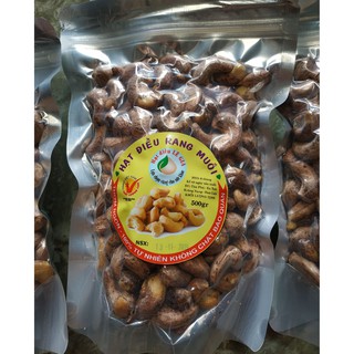 500 GRAM HẠT ĐIỀU RANG MUỐI A CỒ