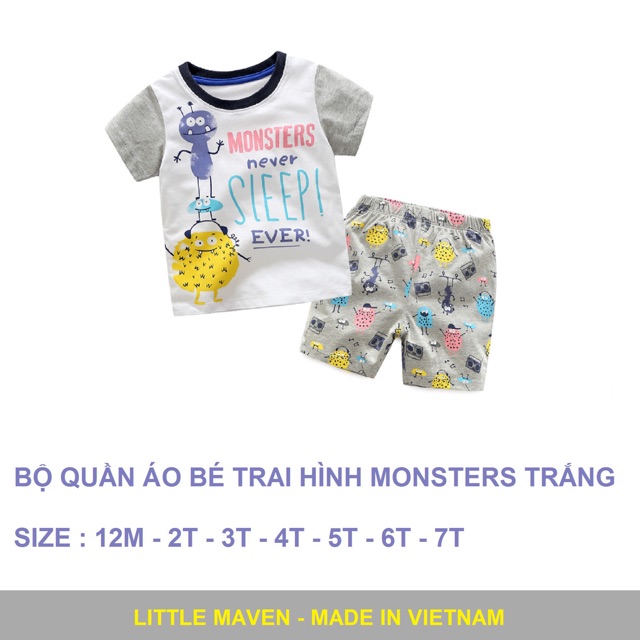 BỘ QUẦN ÁO CỘC LITTLE MAVEN