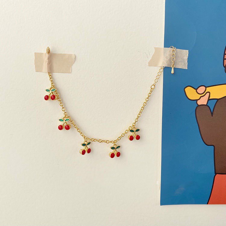 Dây Đeo Anh Đào 191104Áo Thun Tay Ngắn In Hình Thời Trang Hàn Quốc