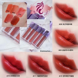 Son Black Rouge màu 12 Nắp tím