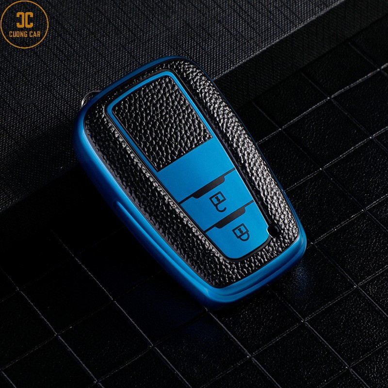 Ốp khóa xe Toyota Camry, Fortuner, Toyota Crolla Cross, Altis  - Chất liệu Da TPU