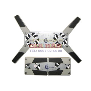 ĐẾ TẢN NHIỆT 2 QUẠT XẾP
