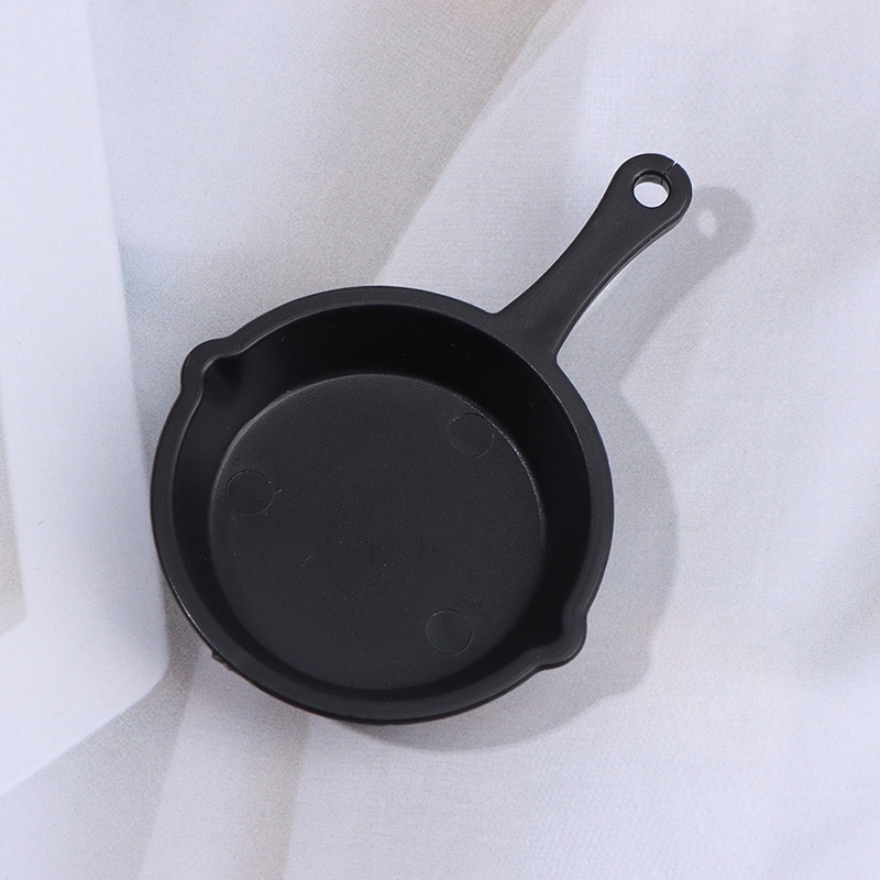 Bộ 2 Chảo Đồ Chơi Mini Xinh Xắn Dành Cho Búp Bê